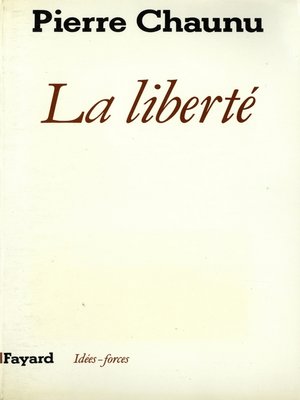 cover image of La Liberté